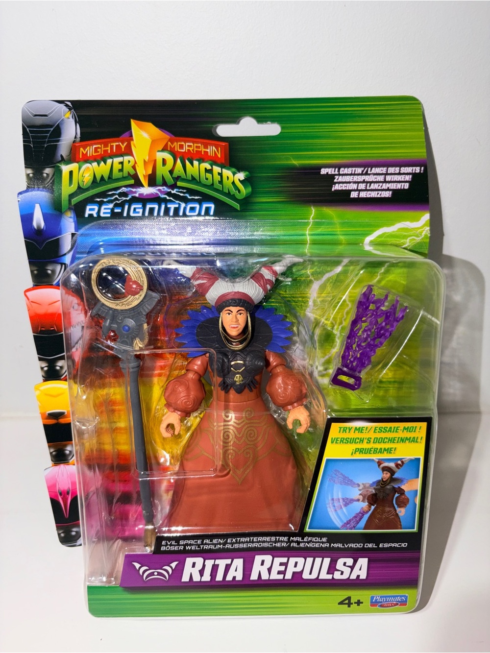 Power Rangers Re-Ignition Rita Repulsa Action Figure NWT